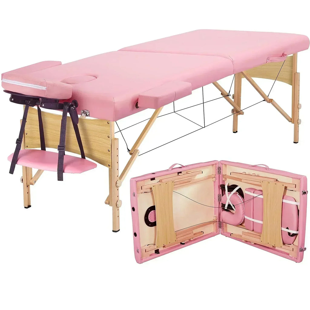 Yaheetech Massage Table Portable Lash Beds Spa Bed Massage Couch Foldable Spa Tables