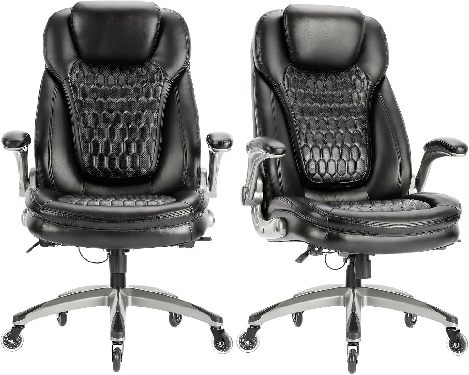 Executive Office Chair Computer Desk Chair Swivel Home Office Chair Upgraded Casters