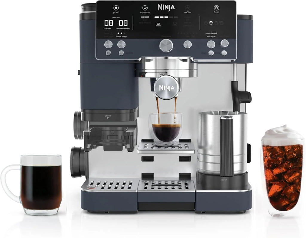 Ninja Luxe Caf�� Premier Series, Espresso Machine, Drip Coffee Maker & Rapid Cold Brew