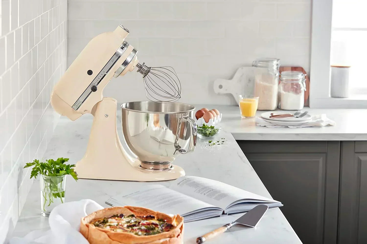 KitchenAid Artisan 5-Quart Tilt-Head Stand Mixer with Pour Flap