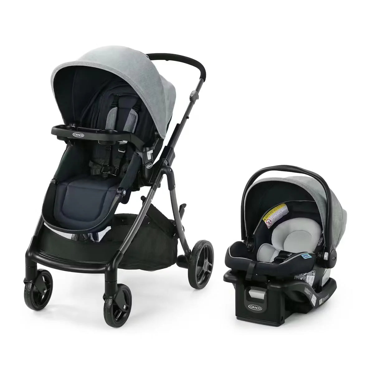 Graco Modes Pramette Travel System 3in1 Modular Car Seat Stroller Combo Infant Car Seat Carrier