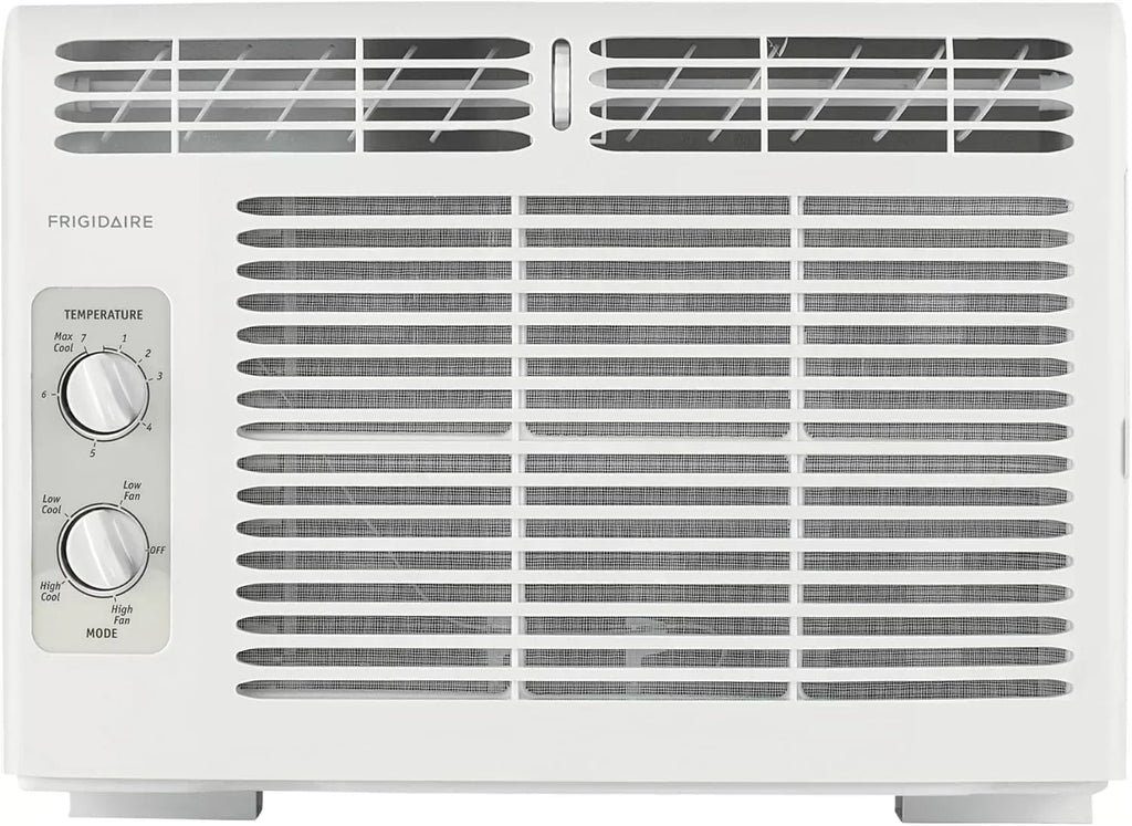 Frigidaire 5,000 BTU Window Air Conditioner Remote Control Cools Up to 150 Sq. Ft. Quiet Operation