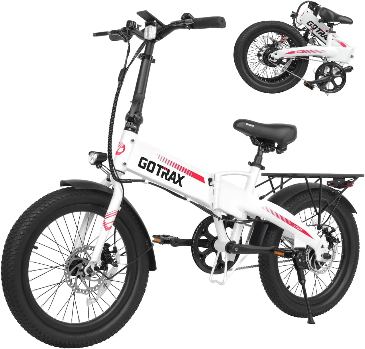 Gotrax 20 Folding Electric Bike  Adult Electric Bicycle