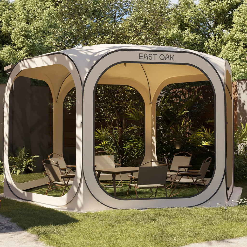 East Oak Screen House Tent Pop-Up, Portable Screen Room Canopy Instant Screen Tent