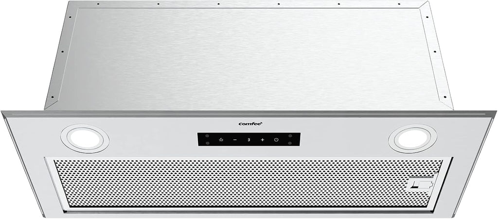 Comfee 30 Under Cabinet Ducted/Ductless Convertible Slim Vent Durable Stainless Steel Kitchen Reusable Filter