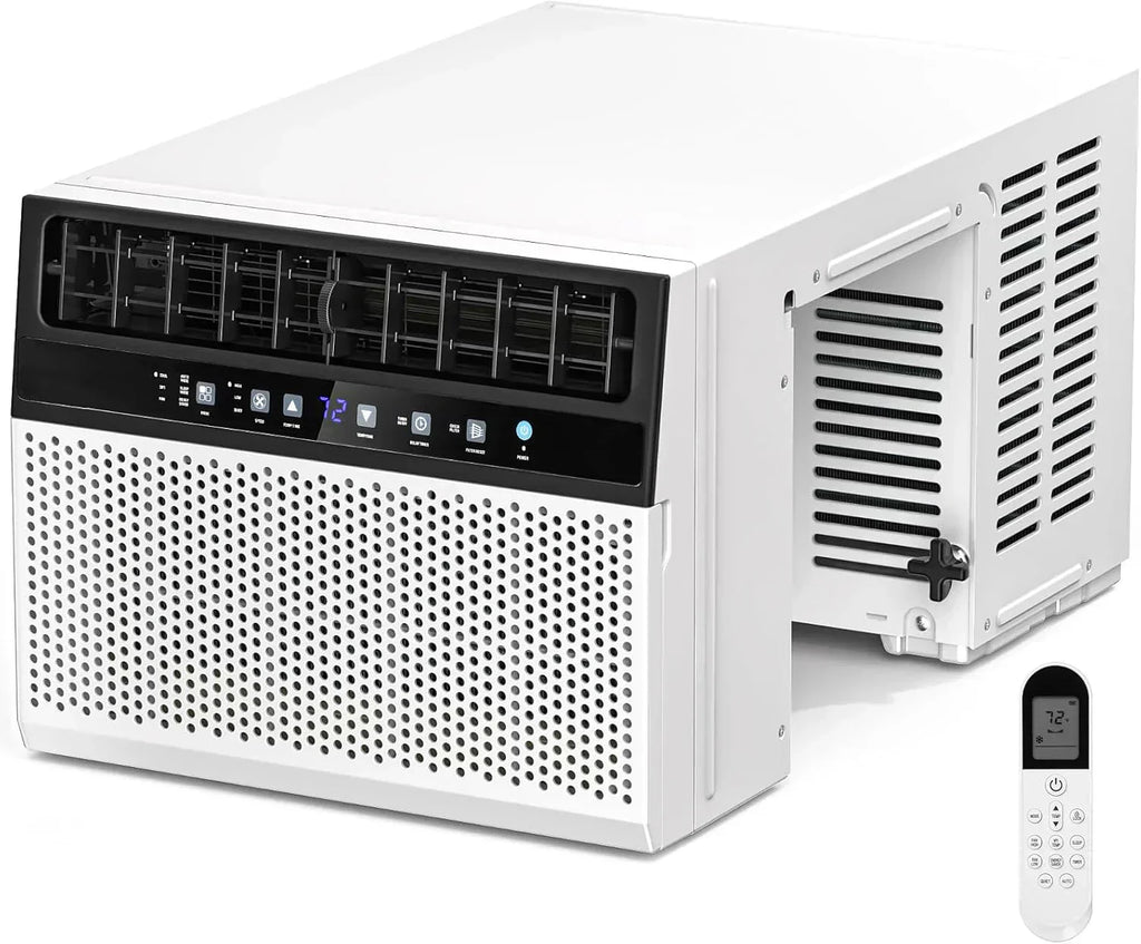 Antarctic Star 12,000 BTU U-Shaped Window Air Conditioner Unit Cools up to 550 Sq.Ft. with 6 Modes