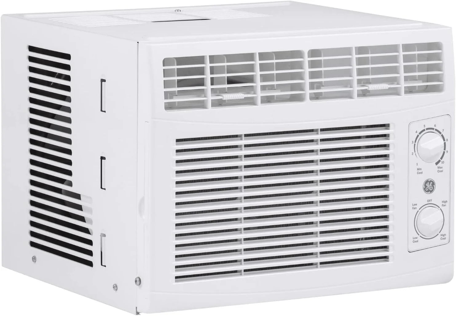 GE Window Air Conditioner Unit, 5,000 BTU for Small Rooms up to 150 sq ft.