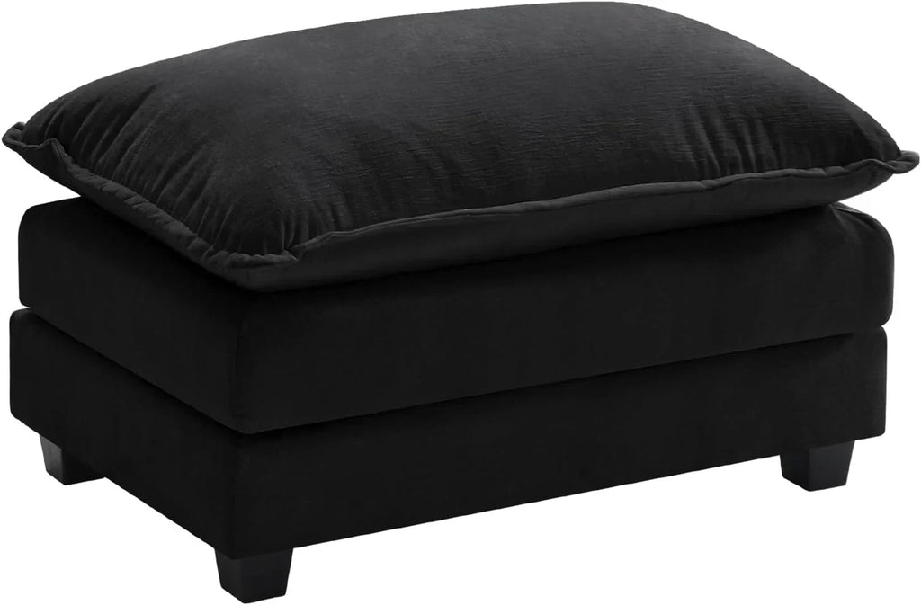ihanherry 146-inch U-shaped modern sofa modular area cloud sofa