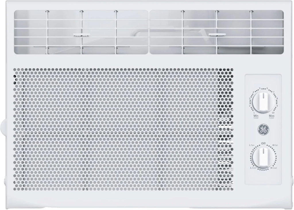 GE Window Air Conditioner Unit, 5,000 BTU for Small Rooms up to 150 sq ft.