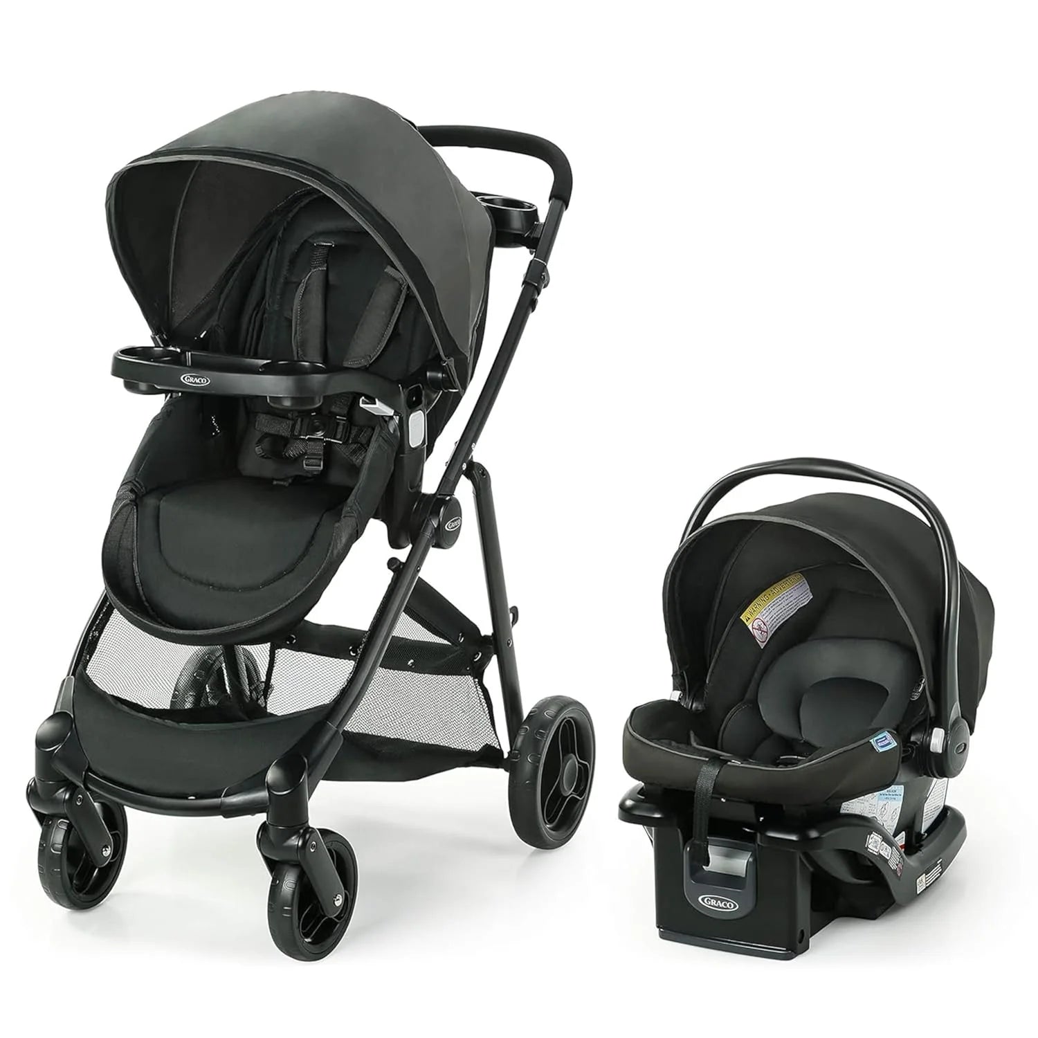 Graco Modes Pramette Travel System 3in1 Modular Car Seat Stroller Combo Infant Car Seat Carrier