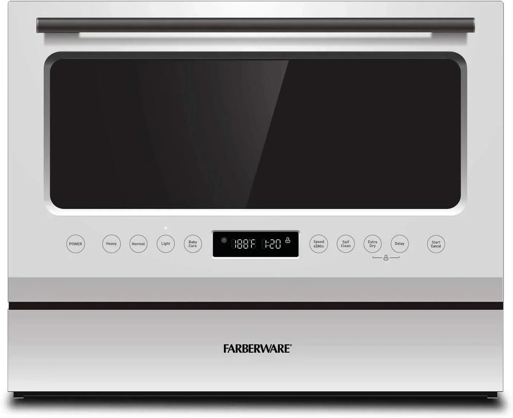 Farberware Compact 6-Station Dishwasher Portable Mini Countertop Dishwasher
