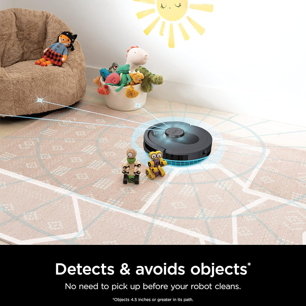 Voice Control Robot Vacuum with Matrix Clean Navigation, Home Mapping, 60-Day Capacity, XL Self-Empty Base for Homes with Pets, Carpet & Hard Floors, Cool Grey