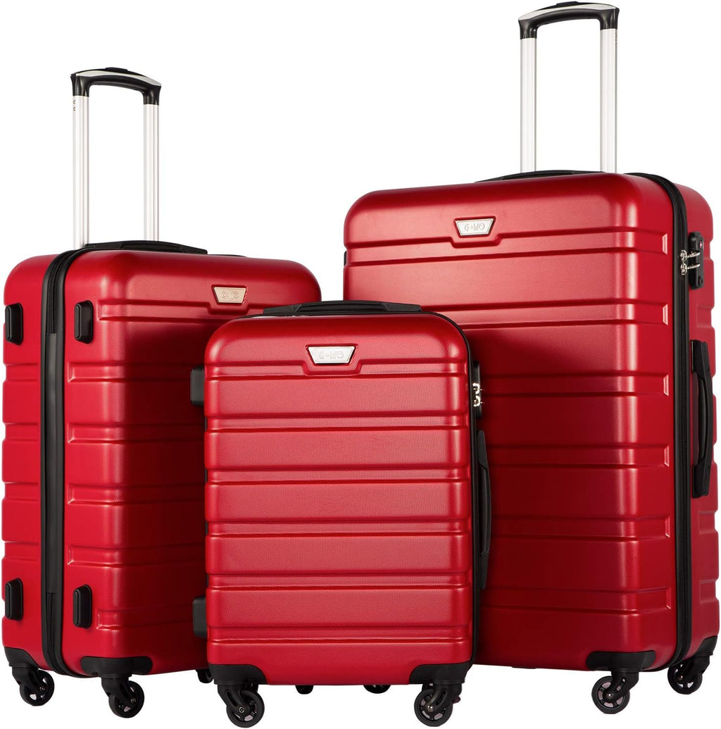 Luggage 3 Piece Set Suitcase Spinner Hardshell Lightweight TSA Lock
